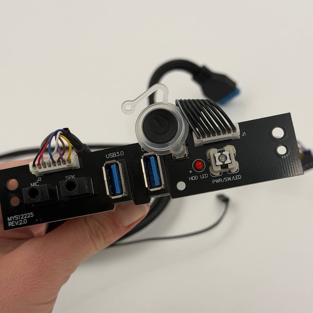 🔥 PC Case Front Panel USB 3.0 Audio Power Button I/O Module MYS12225