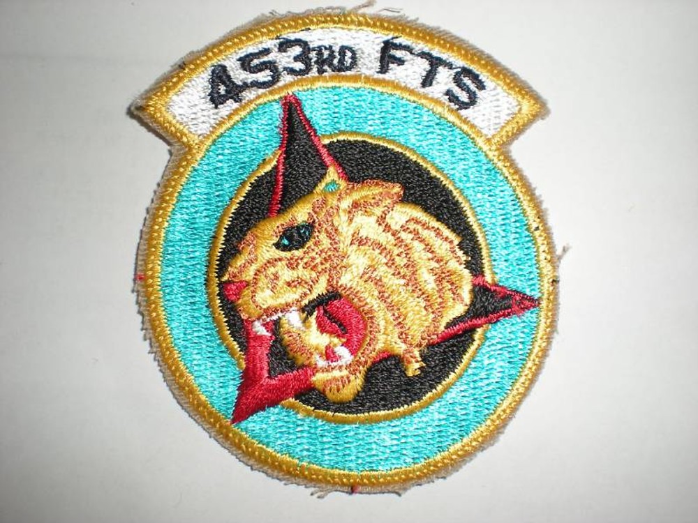 US AIR FORCE 453RD FLYING TRAINING SQUADRON PATCH -COLOR