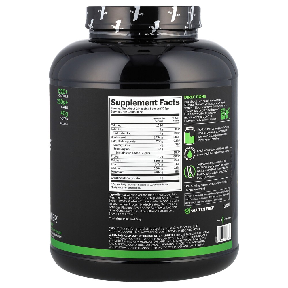 Mass Gainer™, Vanilla Creme, 5.73 lb (2.6 kg)