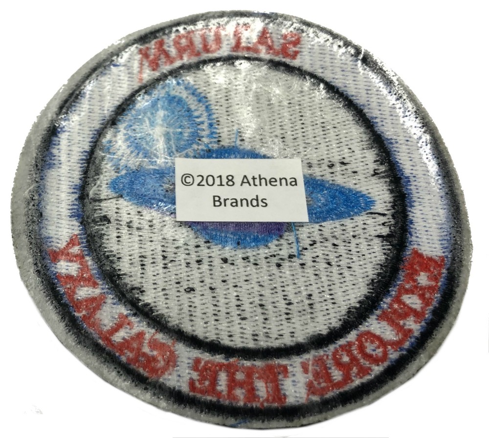 ROUND SOLAR SYSTEM SPACE PROGRAM ASTRONAUT EMBROIDERED PATCH COSTUME