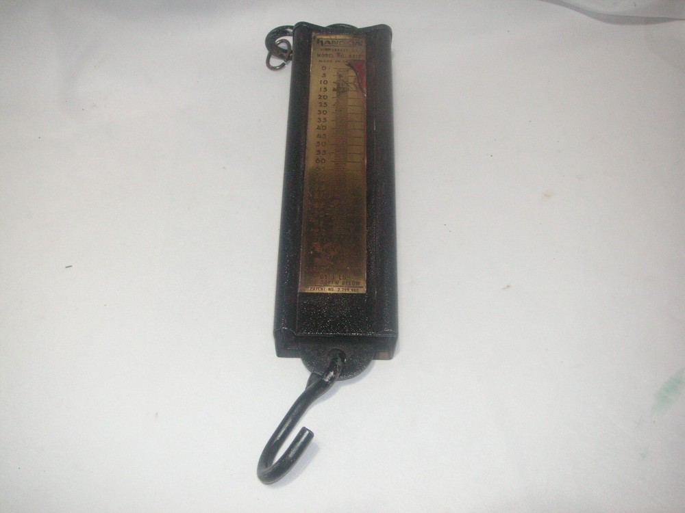 OLD, ANTIQUE HANSON VIKING 100 LB HANGING SCALE