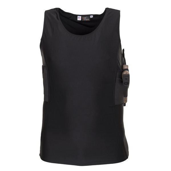 ISPro Tactical Compression Tank Top With Two Concealed Carry Side Pockets