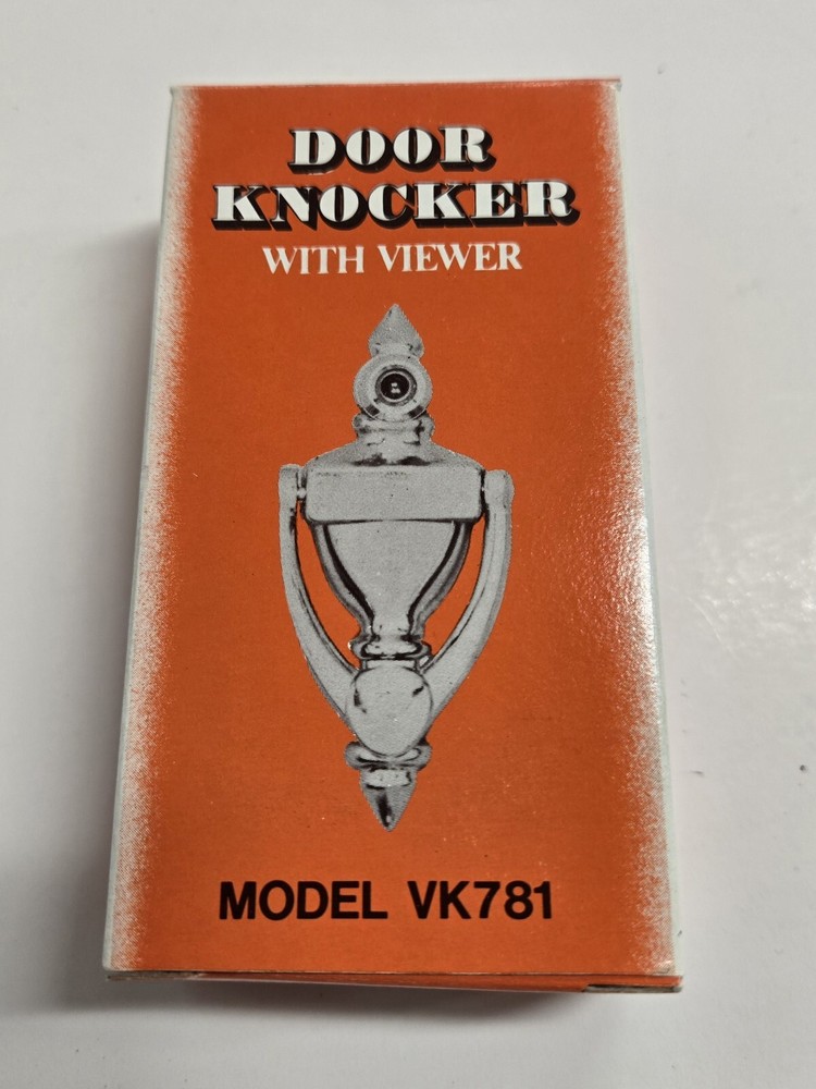 DOOR KNOCKER WITH 160° VIEWER VK781.