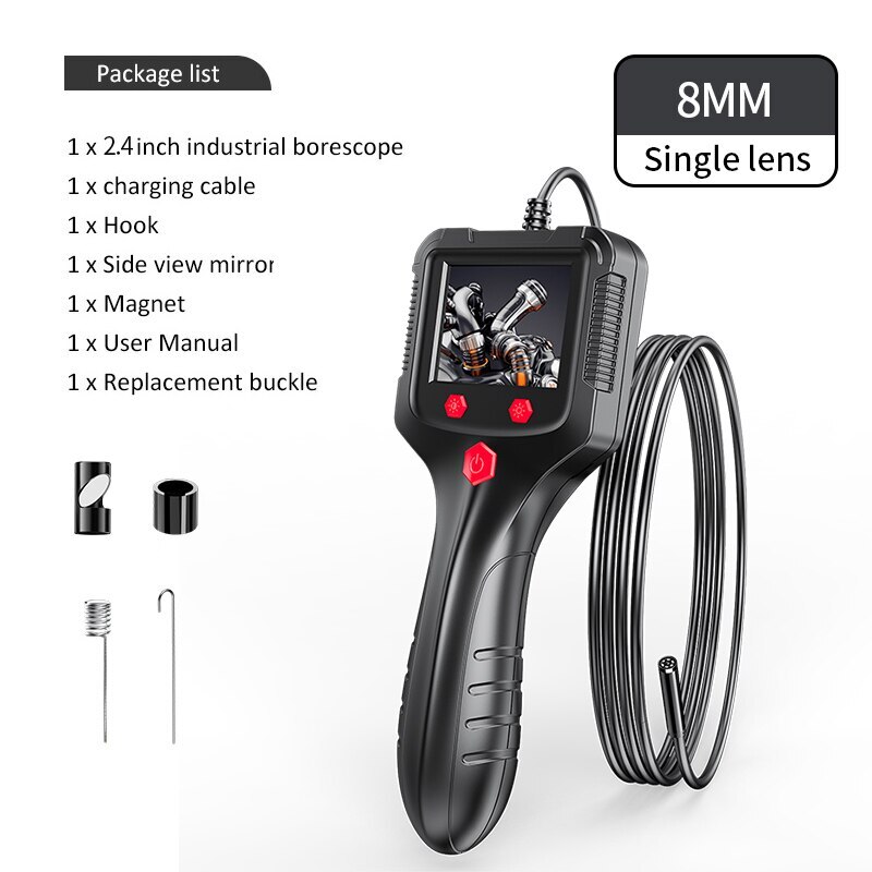 Industrial Endoscope Camera Inspection Camera 100M Cable Pipe Sewer Borescope