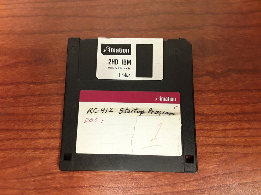 IBM RC-412 Startup Program DOS Disk set (1-3), Disks only