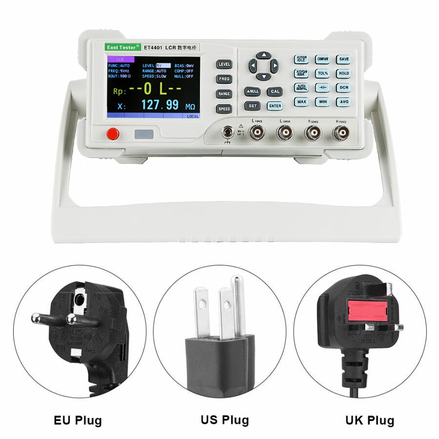Benchtop Digital LCR Meter Bridge Meter DCR Electrolytic Capacitance Measurement