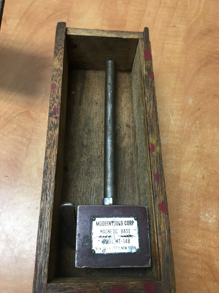 Modern Tools Corp Magnetic Base Indicator Holder MT-14B USA