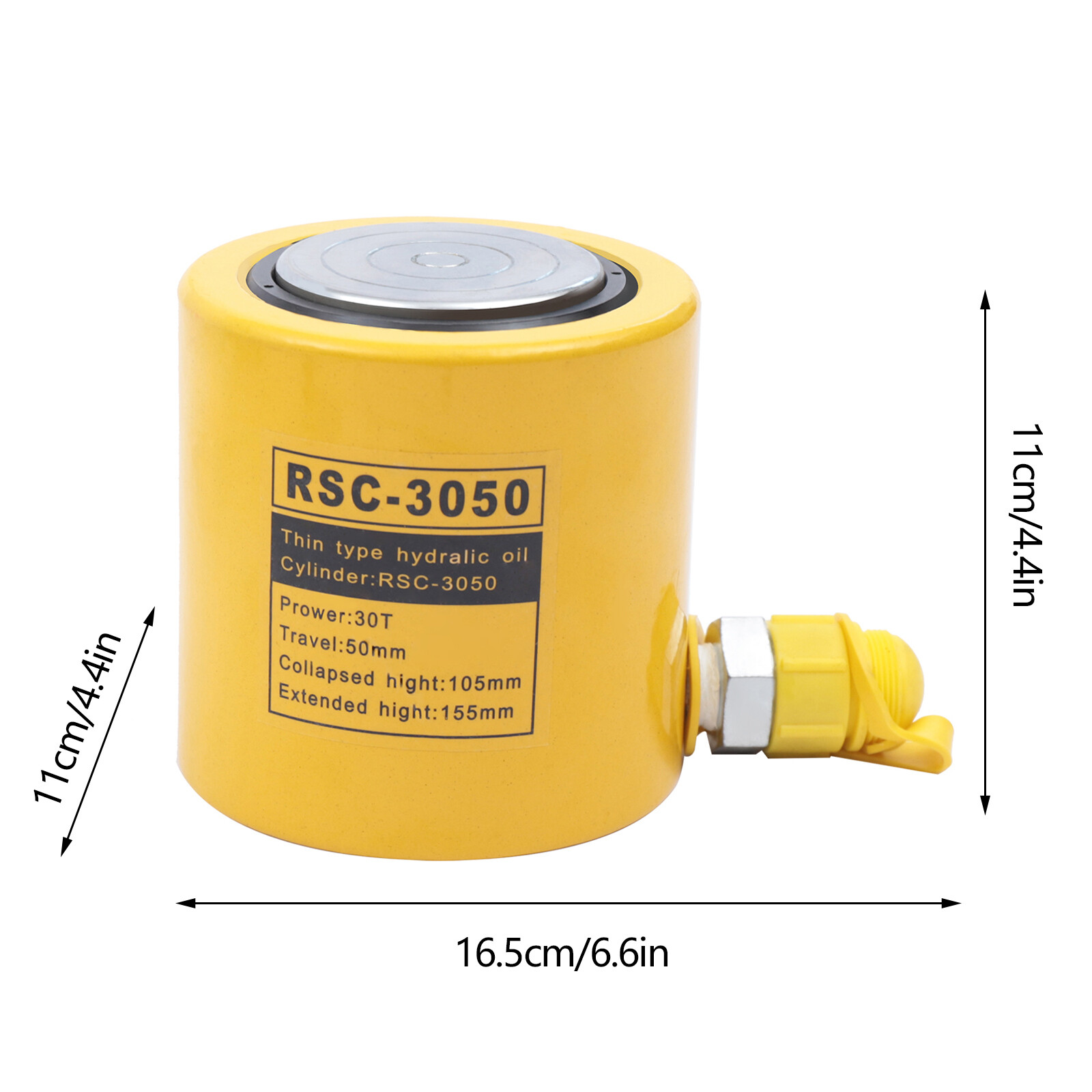 30 Ton Hydraulic Jack Porta Power Repair Kit Auto Shop Tool Lift Ram + Hand Pump