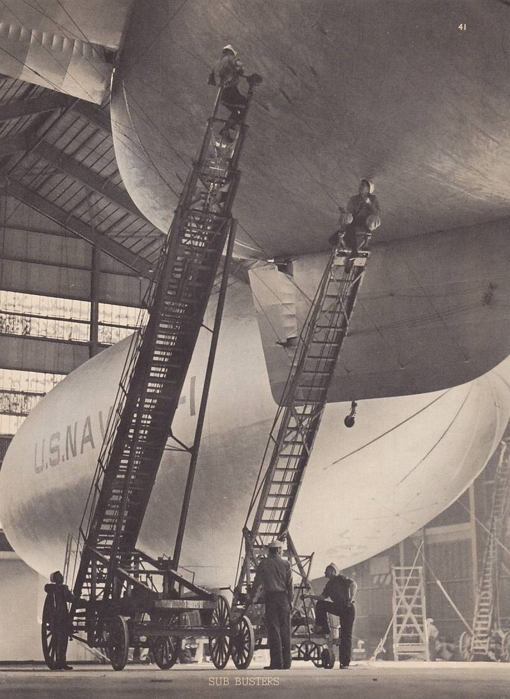 1944 NAVY Blimp Aircraft ad 2/24/2023e