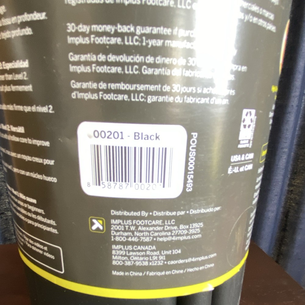 Trigger Point GRID Foam Roller Black Massage Grid Hollow Design