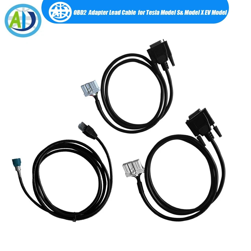 OBD2  Adapter Lead Diagnostic Cable  fit for Tesla Model S& Model X EV Model
