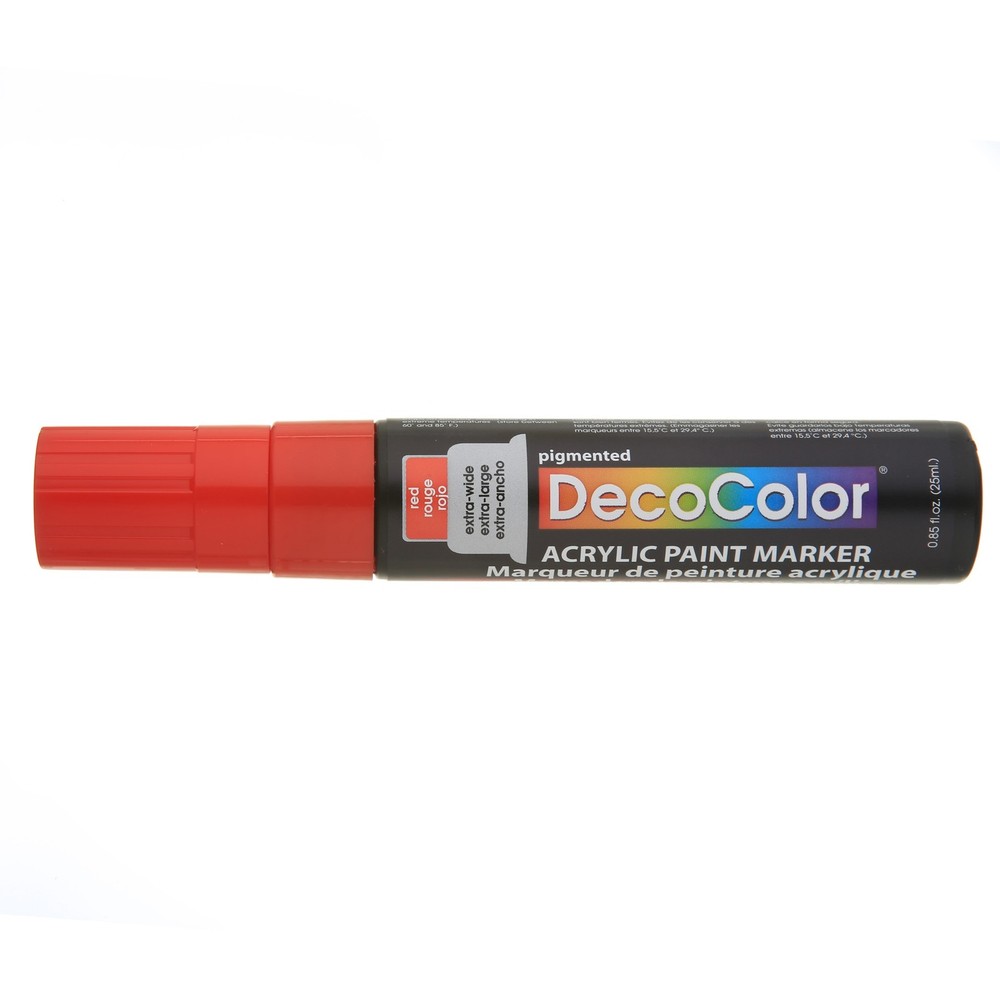 Uchida DecoColor Jumbo Acrylic Paint Marker-Red