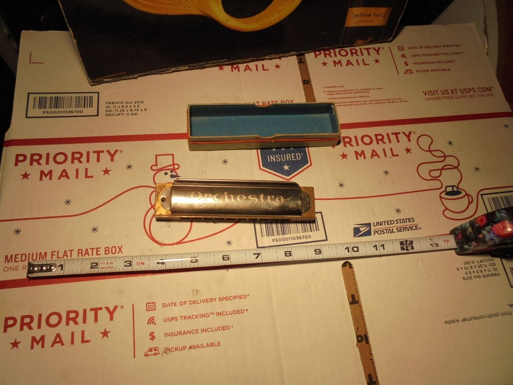 VINTAGE KOCH ORCHESTRA "C" HARMONICA GERMAN MADE