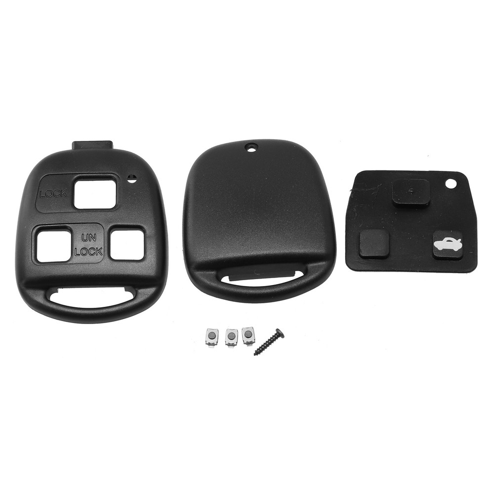 Key Button Pad Key Shell 3Button Auto Care Car Accessories Car Remote Key Case