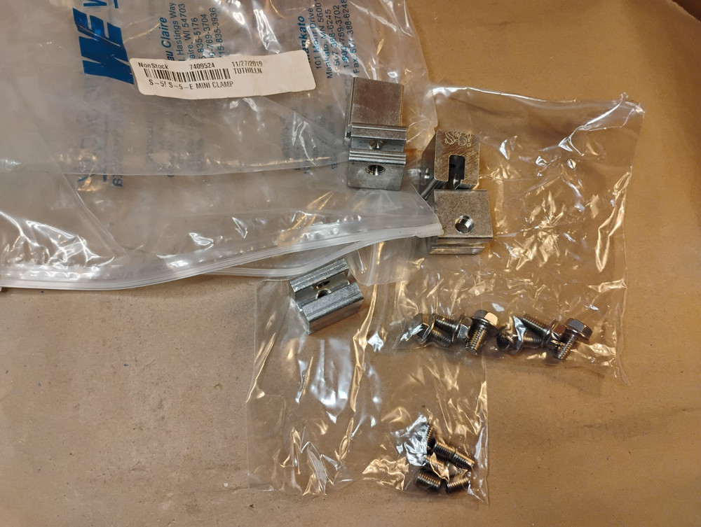 5, S-5! S-5-E Mini Clamp Solar - Fast Ship