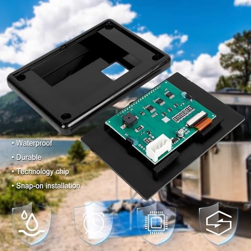 RV Leveling touchpad with Auto-Leveling Button Replace 421484 Fit for Lippert