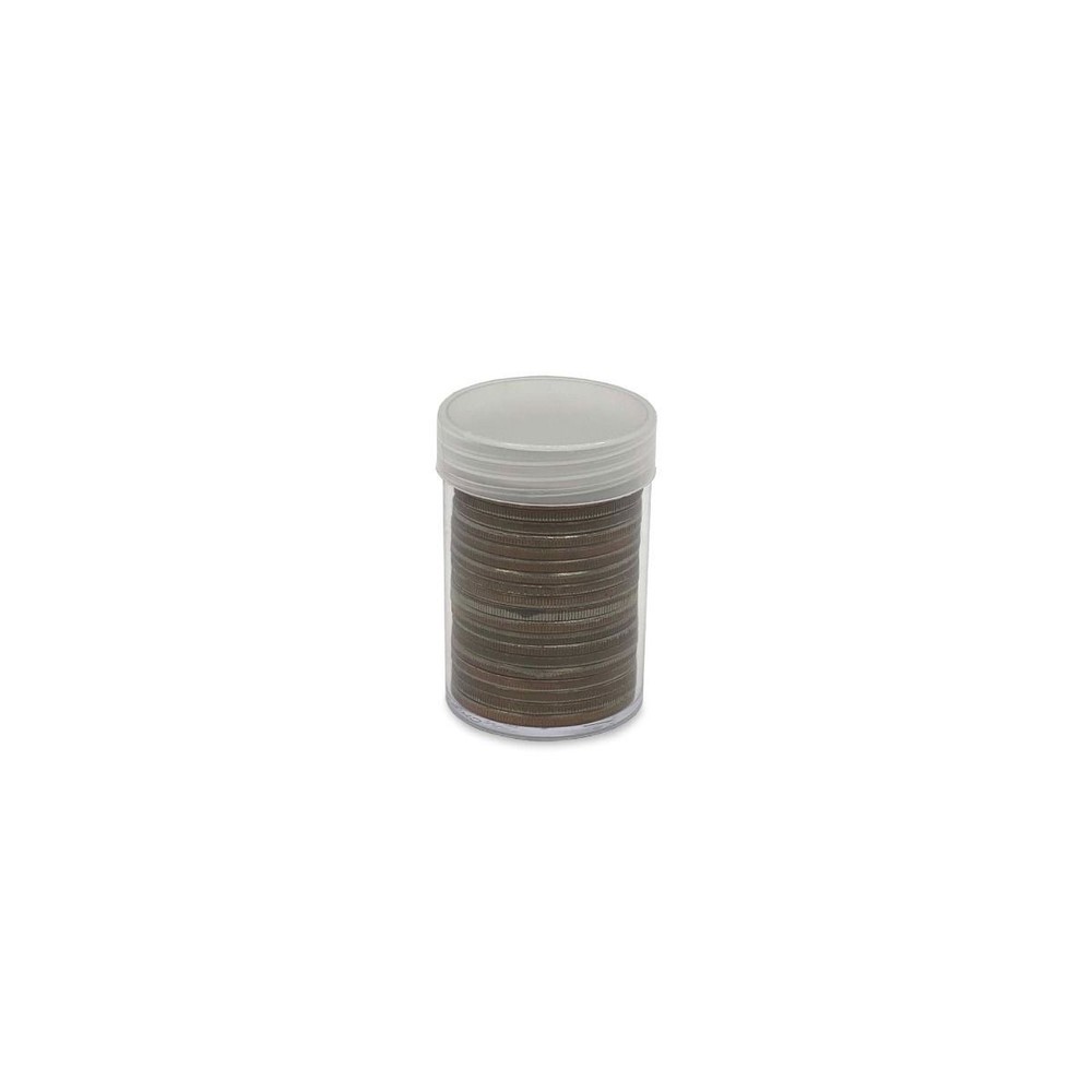 5 BCW Dollar Sized Coin Tubes