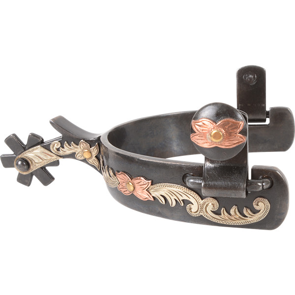 Classic Equine Flower Spurs
