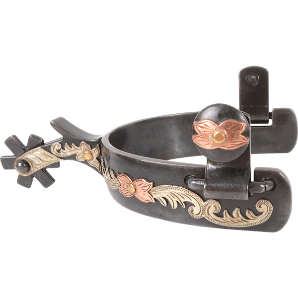 Classic Equine Flower Spurs