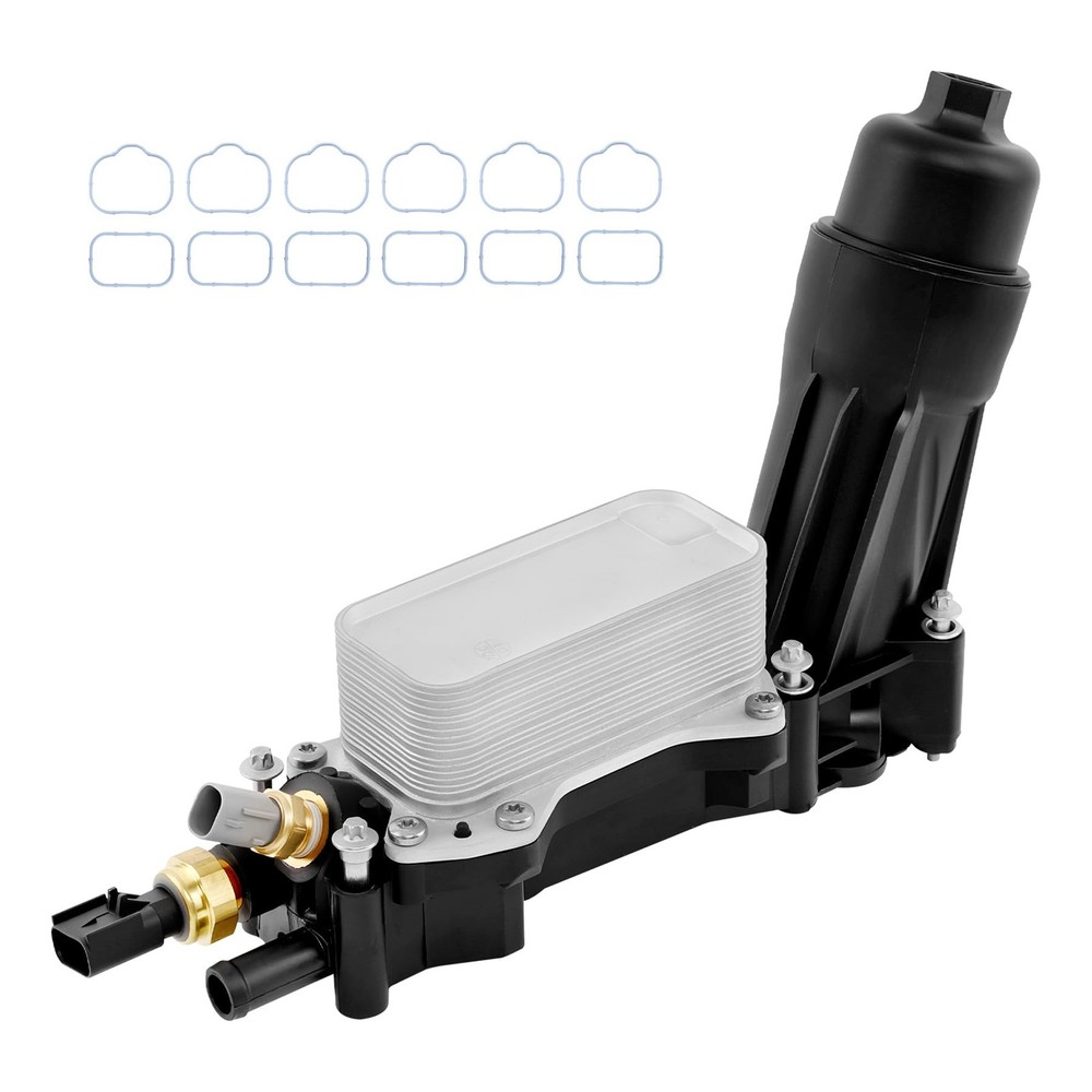 Engine Oil Cooler Filter Housing Adapter 2014-2017, Plastic