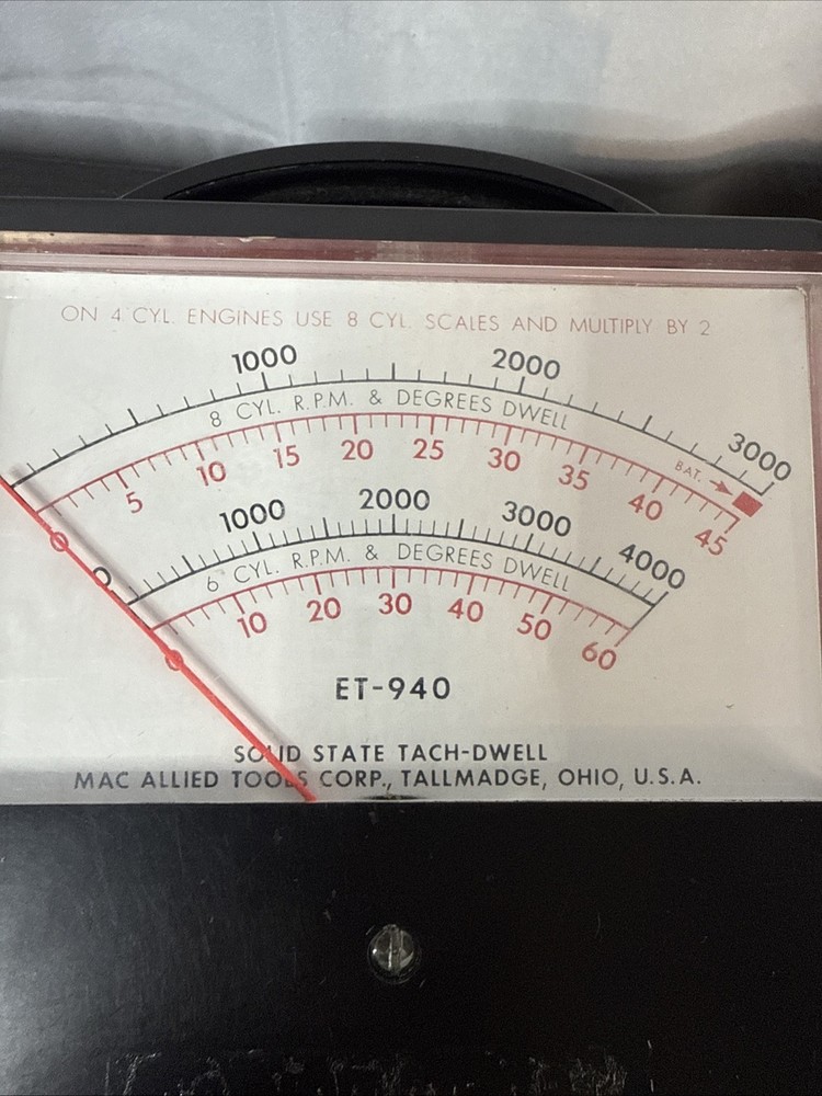 MAC Tools ET-940 Solid State Tach Dwell