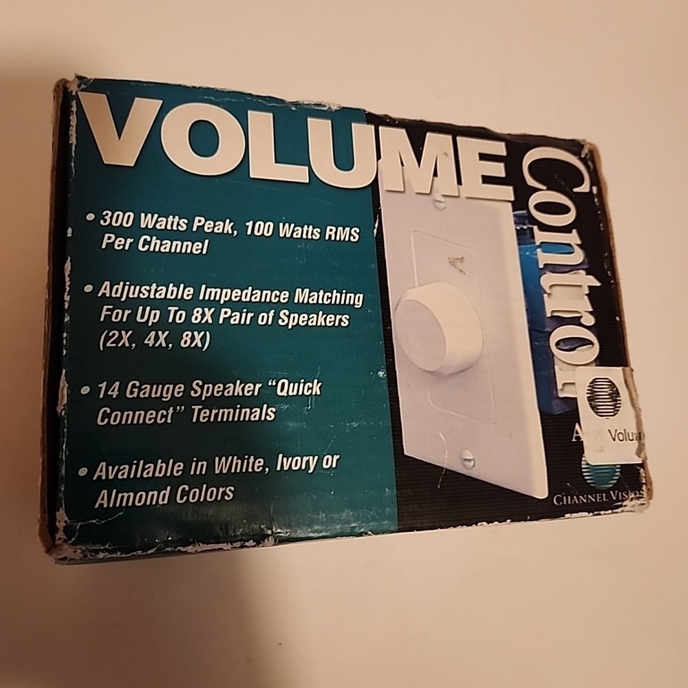 Channel Vision VC-300A Volume Control Almond Open Box