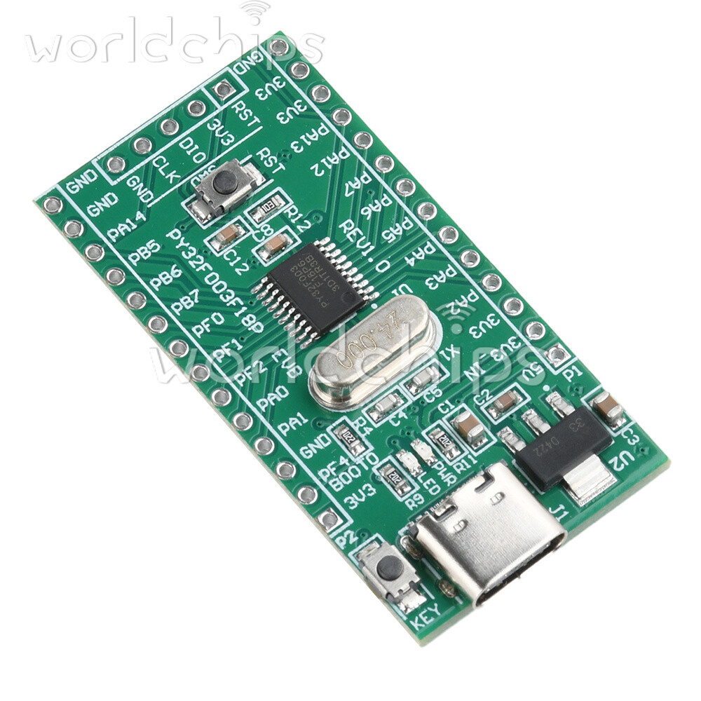 10x PY32F003F18P6TU Development Board PY32F003 Microcontroller Development Board
