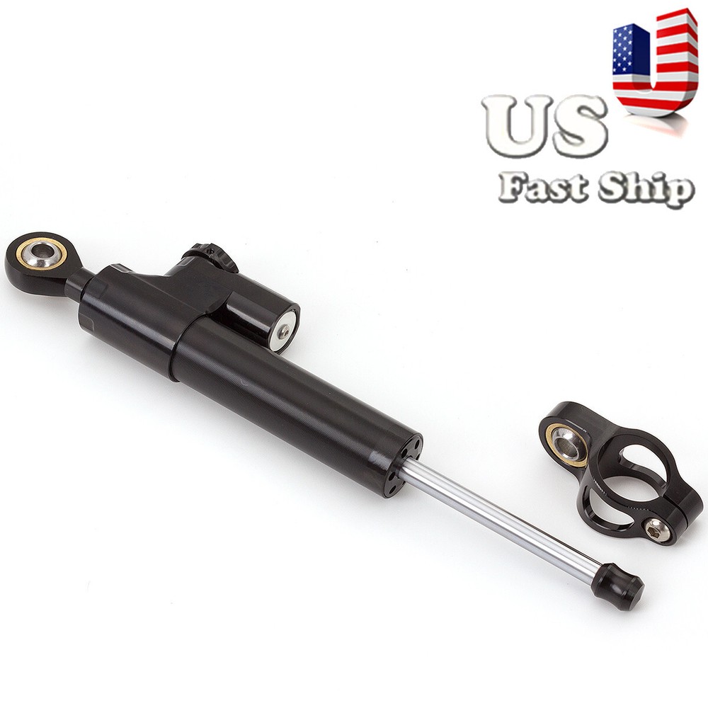 For CB600F HORNET 2007-2016 15 Steering Damper Stabilizer Mount Bracket Kit BLK