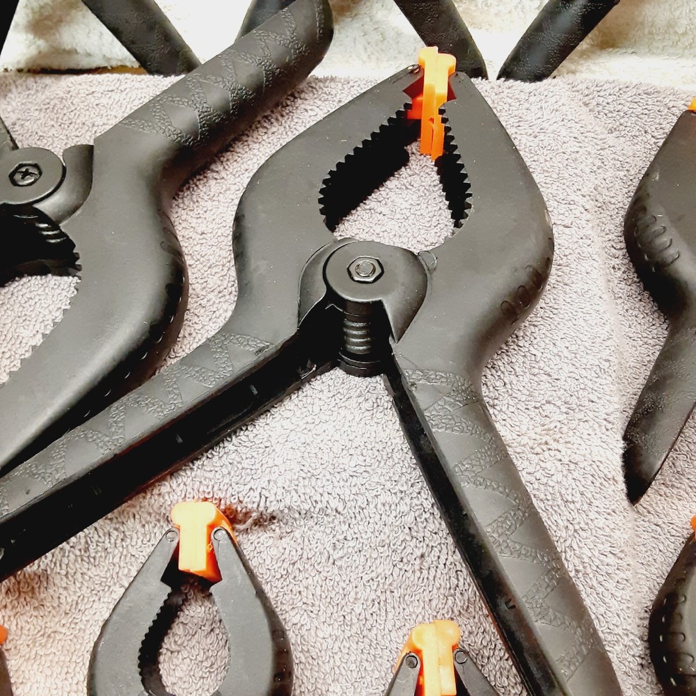 Cummins Industrial Tools 20 Pc PVC Spring Clamp Set WITH BOX No 5703
