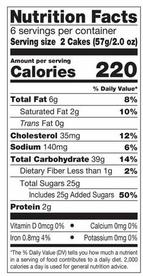 Tastykake Butterscotch Krimpets