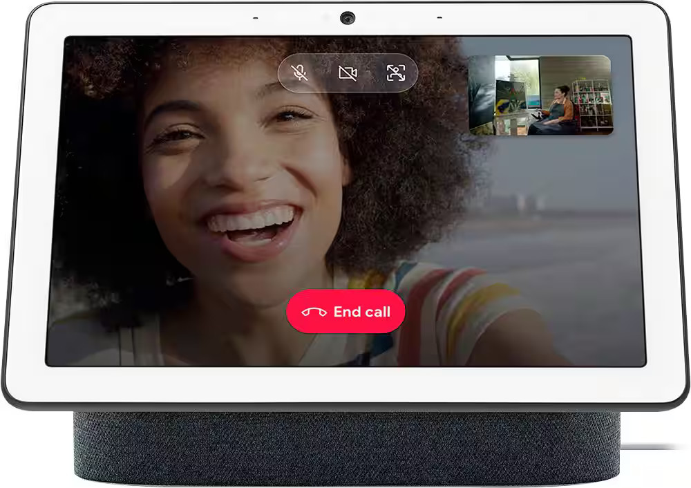 Nest Hub Max - 10" Smart Home Display with Google Assistant - Charcoal