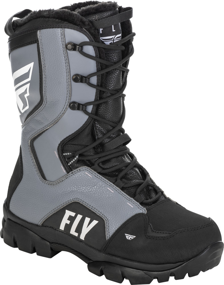 Fly Racing Marker Boot 7 Black/Grey 361-97207