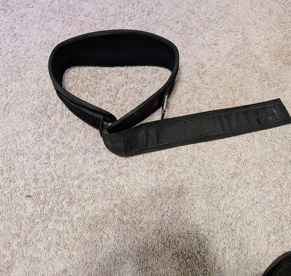 RitFit Medium 6-inch Black Weight Lifting Belt