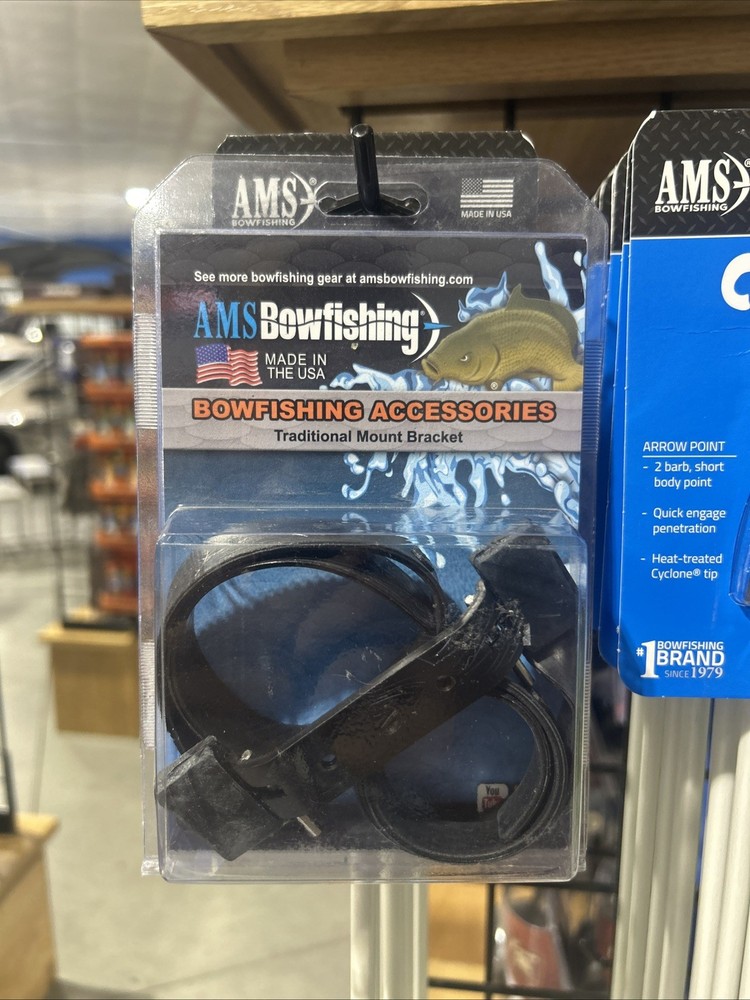 AMS Traditional Bow Mount Bracket M107, New