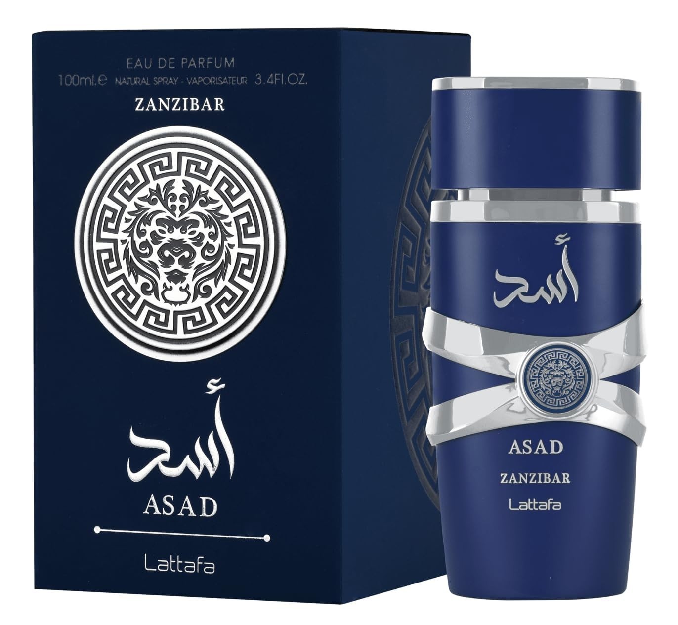 Lattafa Asad Zanzibar Eau de Parfum for Men 3.4 oz EDP Spray