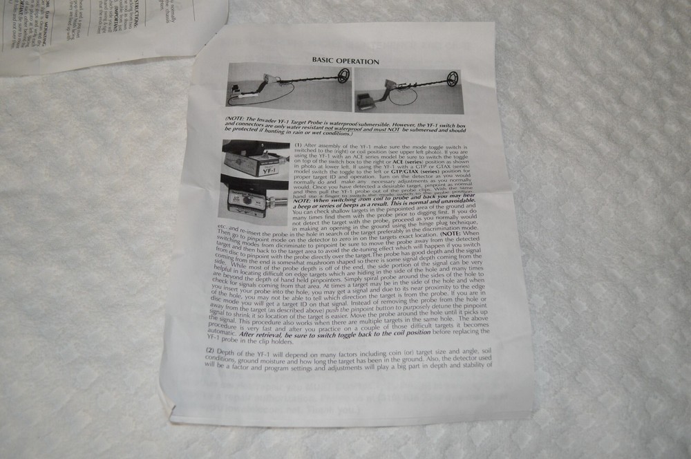 SUN RAY ~ INVADER ~ YF-1 ~ TARGET PROBE ~ EXTRA TIPS ~ NEW ~ 2