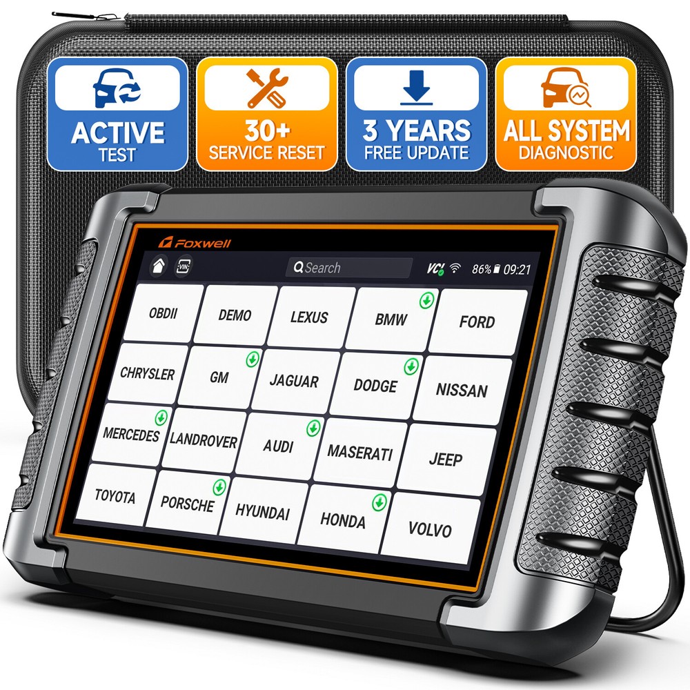 Foxwell NT809 Bidirectional All System Diagnostic Tool EPB SAS TPMS OBD2 Scanner