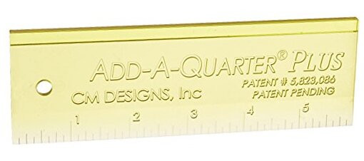6" Ruler Add-A-Quarter Plus