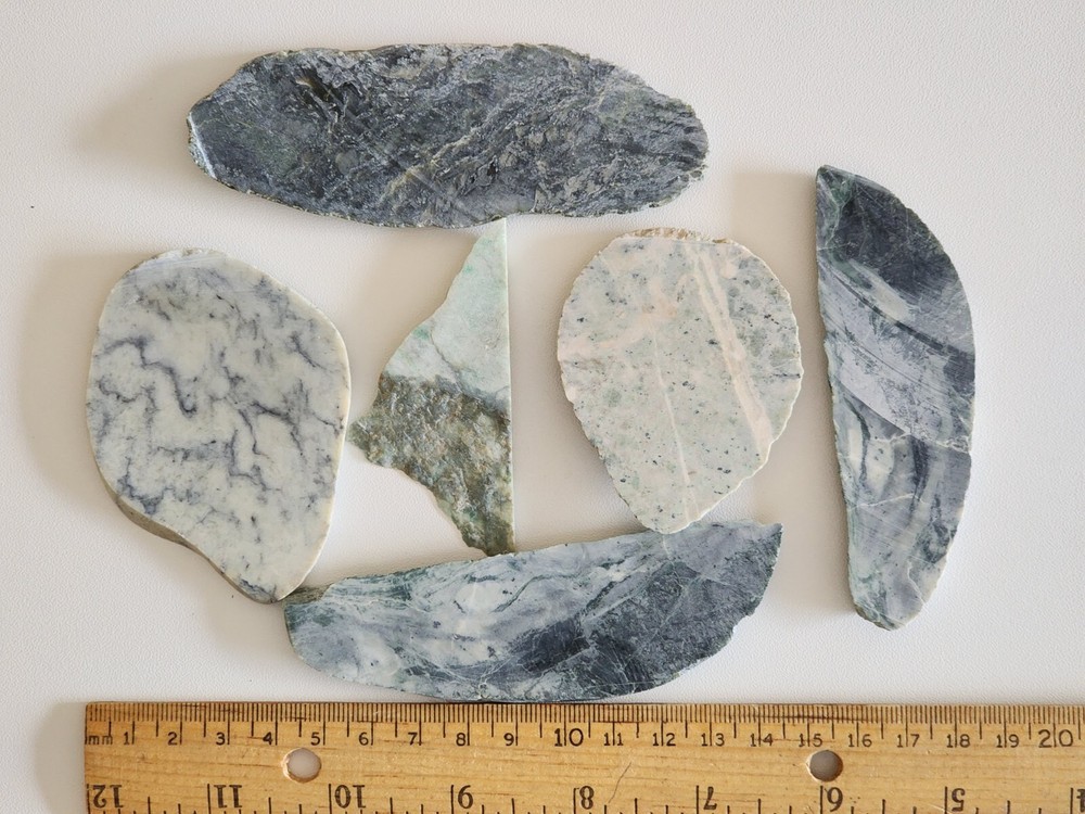 Nephrite Jade Lapidary Slabs