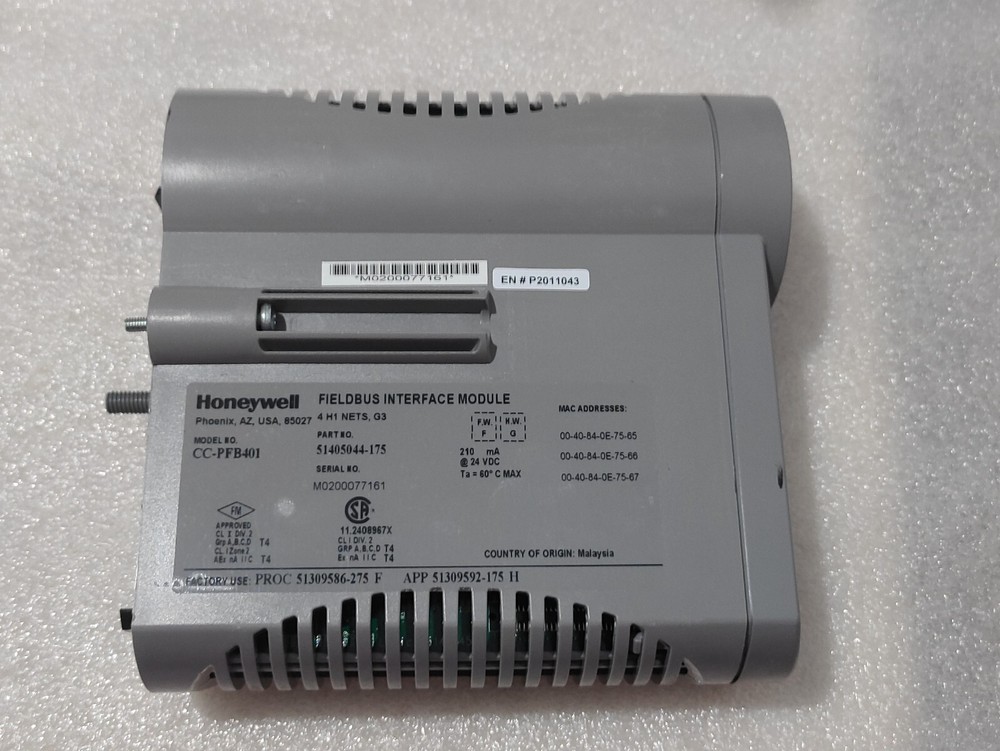 NEW HONEYWELL CC-PFB401 51405044-175 FIELDBUS INTERFACE MODULE