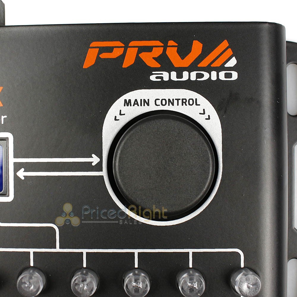 PRV Audio 8 Channel Digital Signal Processor Crossover and Equalizer DSP 2.8X