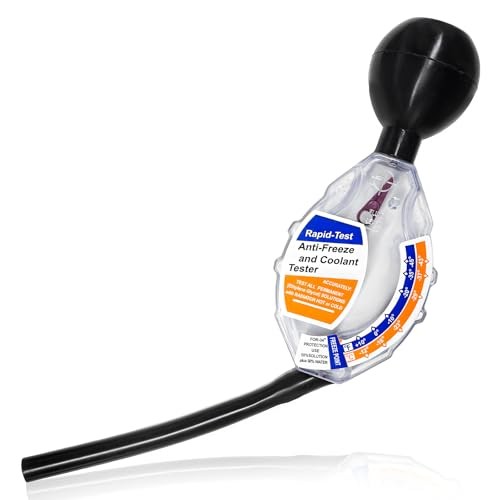 Coolant Tester Accessory, Dial Type Antifreeze Hydrometer Car Battery Liquid