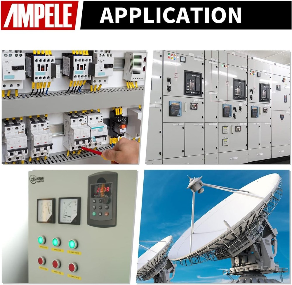 2 Pack 1'' NPT Cable Gland Waterproof Adjustable (2-Pack), Black