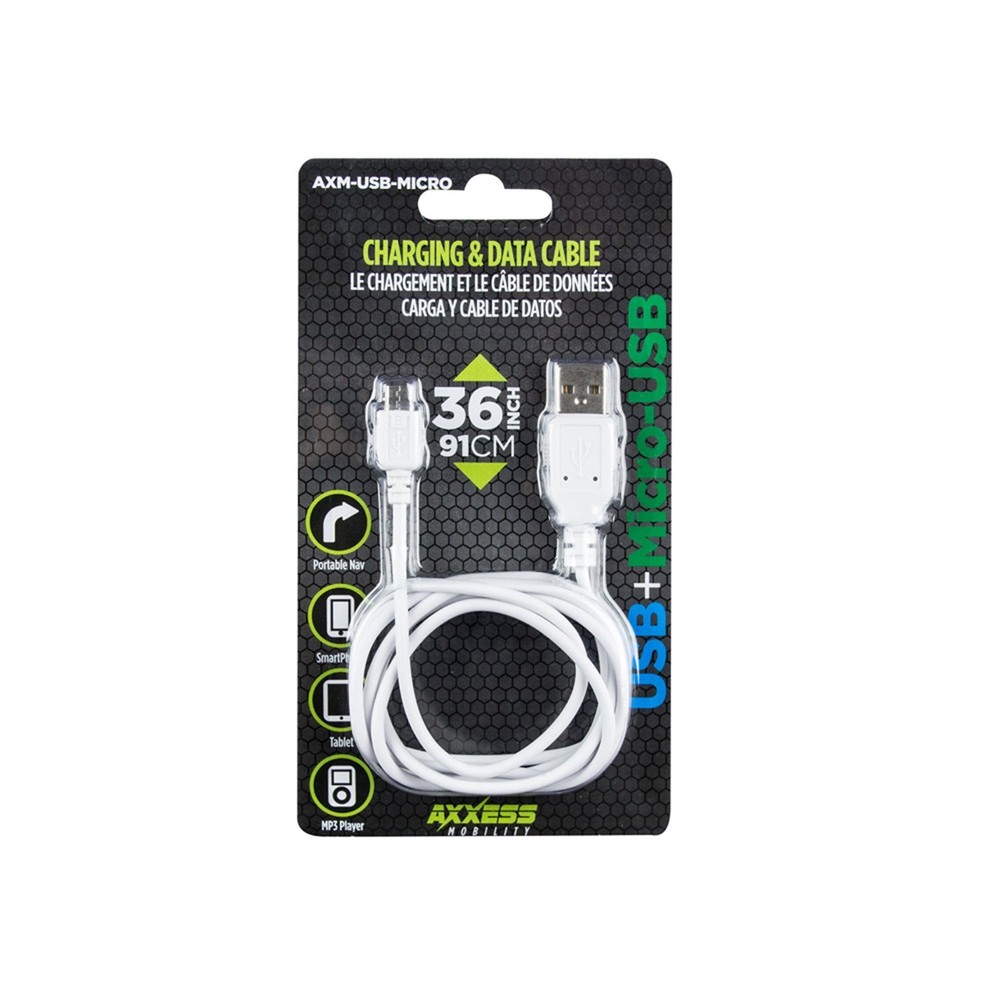 Metra AXM-USB-MICRO Micro USB To USB Charging And Data Cable