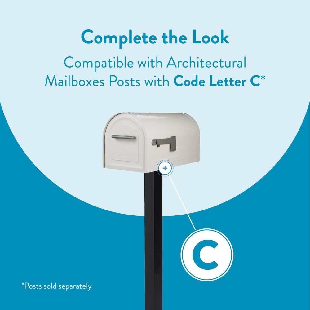 Reliant™ Secure, Locking USPS Approved Large, White