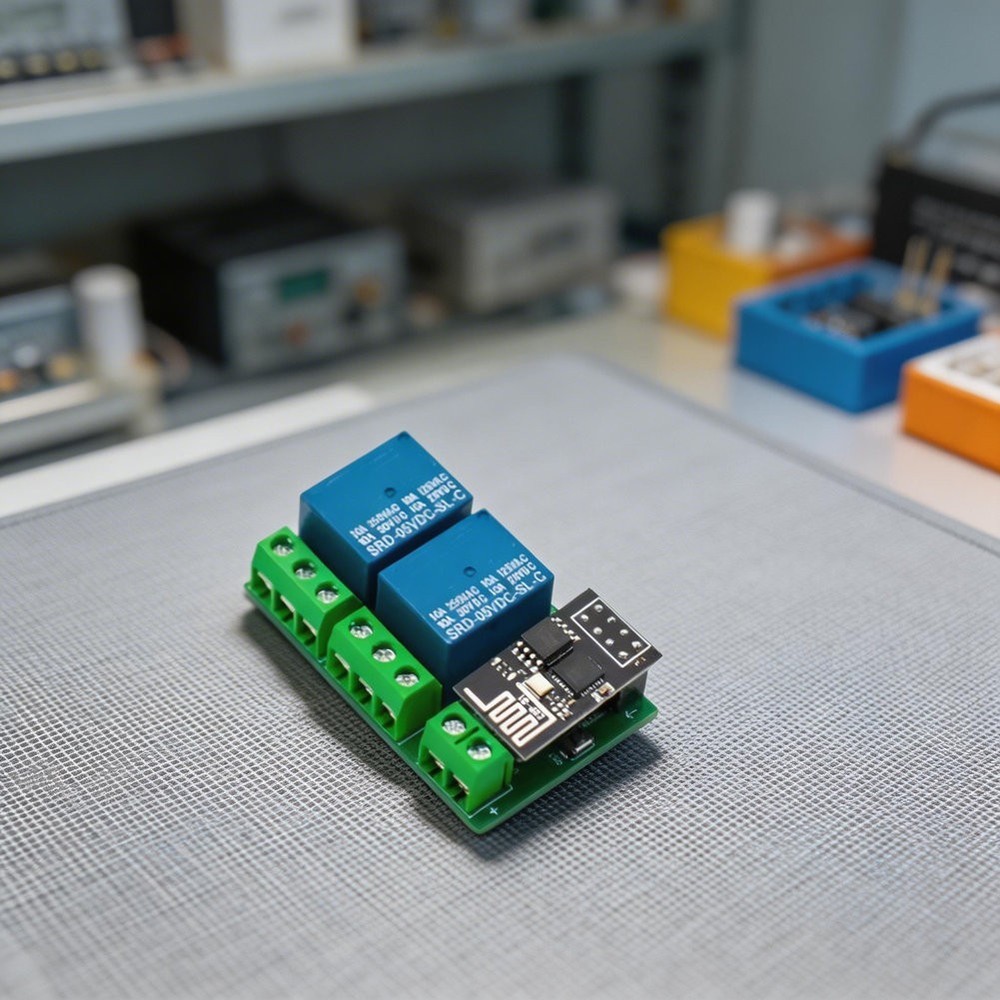 WiFi Relay ESP-01S Module Compatible with For ESP8266 for Home Projects