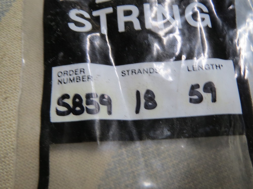 Archery compound bow string 18 strand 59" NEW !!! For 70 to 85 Lb Bows