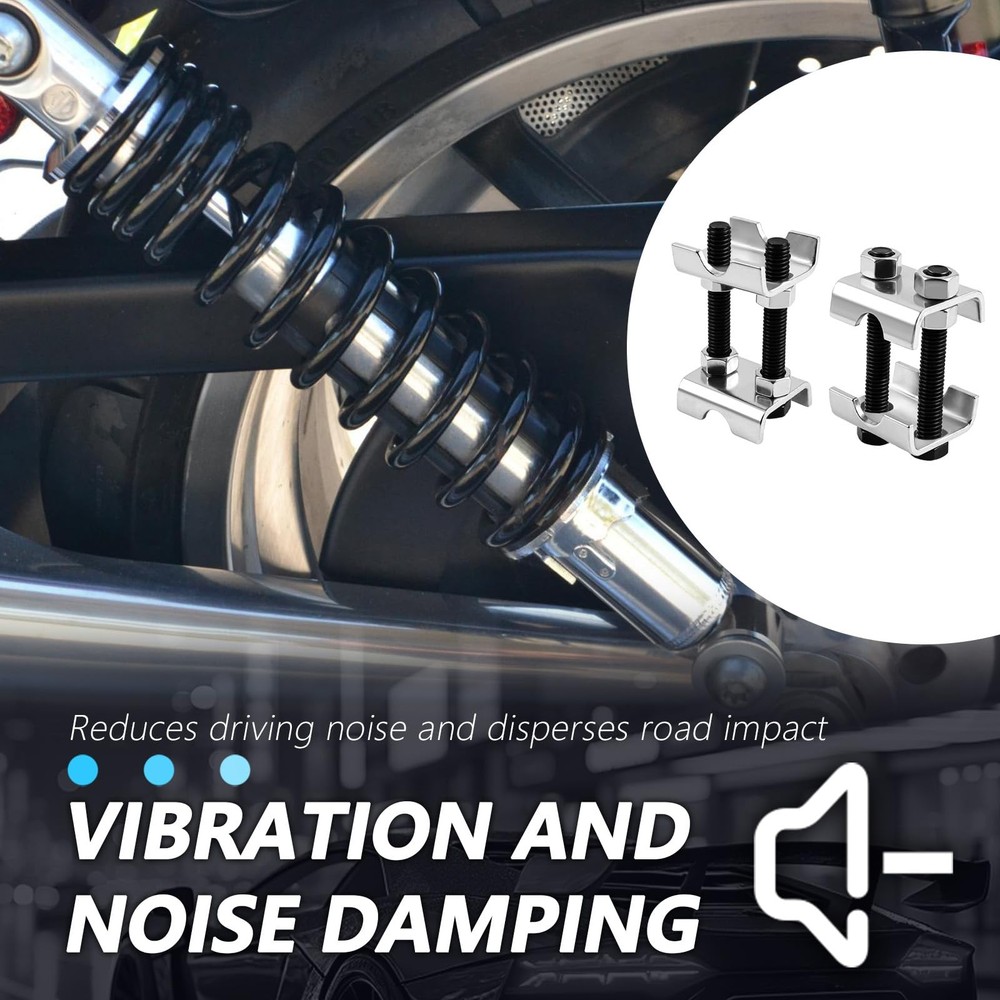 4PCS Coil Spring Compressor Tool,2 Way Adjustable Strut Spring Compressor for...