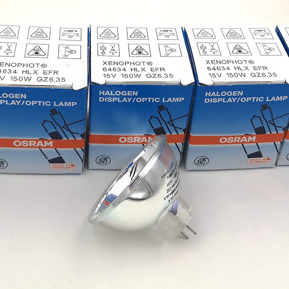 OSRAM HLX 64634 EFR 15V 150W Gastroscope Microscope Cold Light Source Cup Lamp