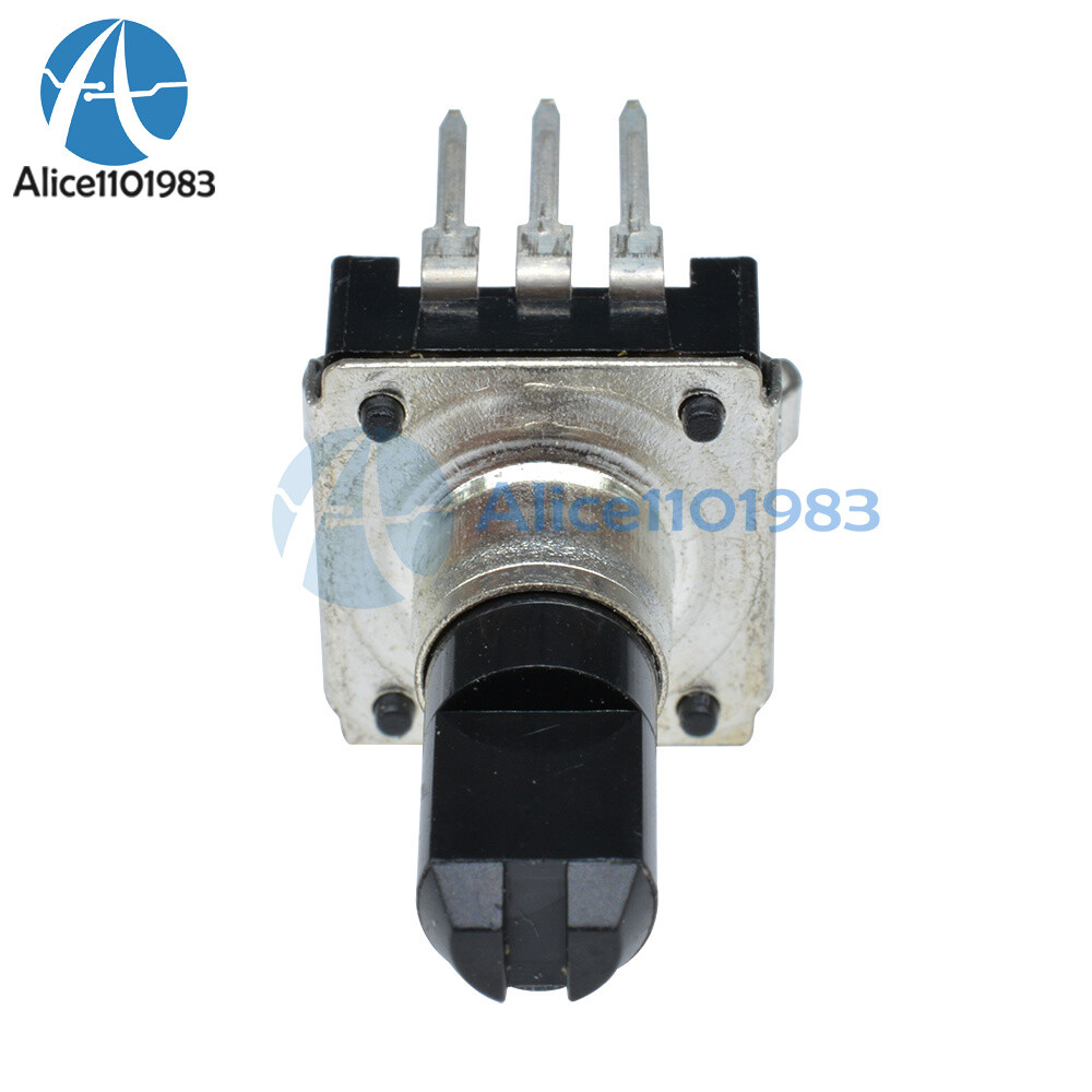 10Pcs Rotary encoder EC12 Audio digital potentiometer 5mm handle
